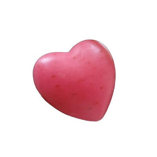 SAVON COEUR PETALES DE ROSE/LAIT BREBIS 65gr sachet papier (copie)